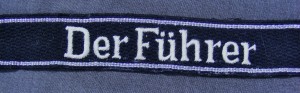 Waffen-SS Der Fuhrer Cuff Title Embroidered