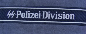 Waffen-SS SS Polizei Division Cuff Title Bevo